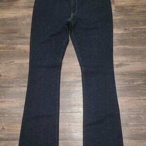 Levi's Women's Classic 715 Bootcut Dark Blue Stretch Like New Jeans
